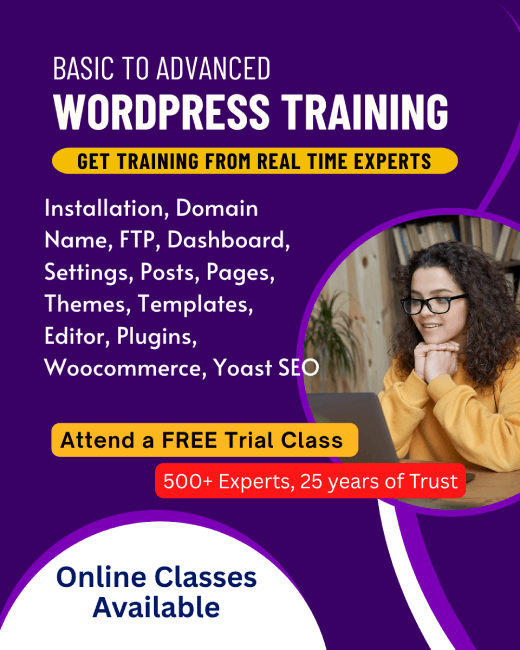 Wordpress Training in Ras Al Khaimah