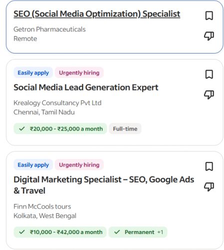 AI-Driven Digital Marketing internship jobs in Sohar