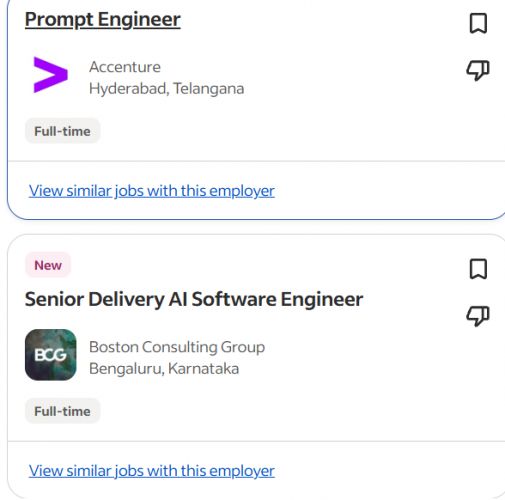 AI for Software Developers & AI Testing Automation internship jobs in Bahla
