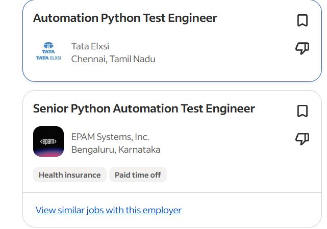 Embedded Software Testing with Python internship jobs in Seeb